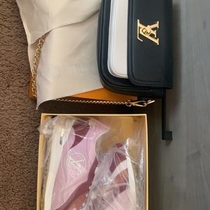 LV shoes and crossbody purse
